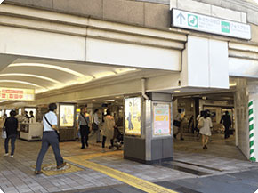 千葉店へのアクセス詳細（千葉駅東口）