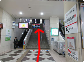 キレイモ姫路駅前への行き方（山陽姫路駅改札）