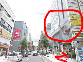 キレイモ盛岡店への行き方6（サンクィンビル）