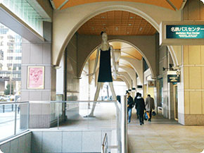 キレイモ名古屋駅前店へのアクセス2