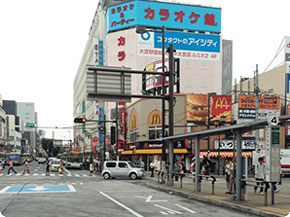 キレイモ大宮東口店へのアクセス2(大宮駅ロータリー)