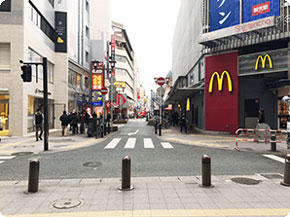 キレイモ福岡天神店へのアクセス2